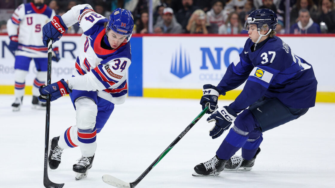 Hockey: 2026 IIHF World Junior Championship-USA vs Finland