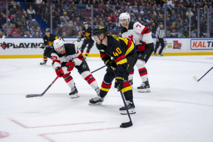 NHL: New Jersey Devils at Vancouver Canucks
