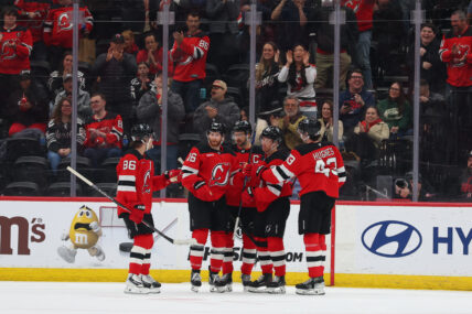 NHL: Washington Capitals at New Jersey Devils