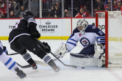 NHL: Winnipeg Jets at New Jersey Devils