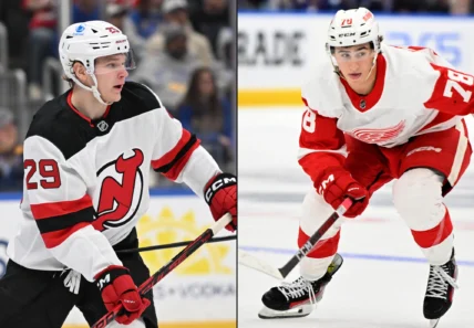 NHL: New Jersey Devils at St. Louis Blues, NHL: Preseason-Detroit Red Wings at Toronto Maple Leafs