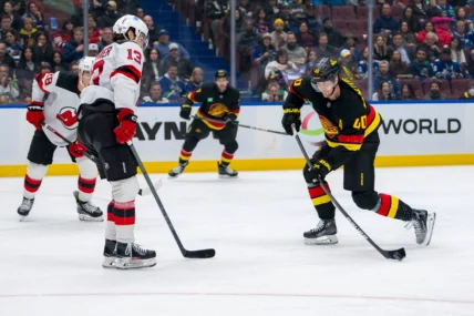 NHL: New Jersey Devils at Vancouver Canucks