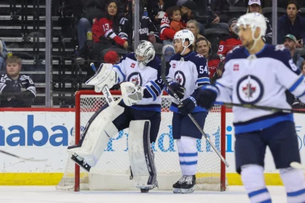 NHL: Winnipeg Jets at New Jersey Devils