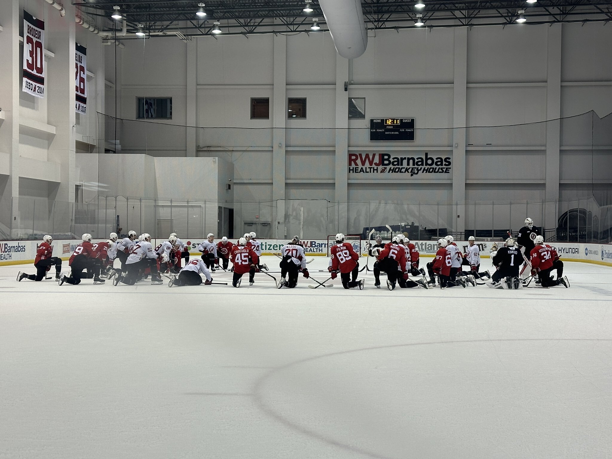 NJ Devils Training Camp and Roster