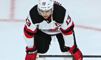 Nico Hischier injury: NJ Devils captain out after being hit with puck