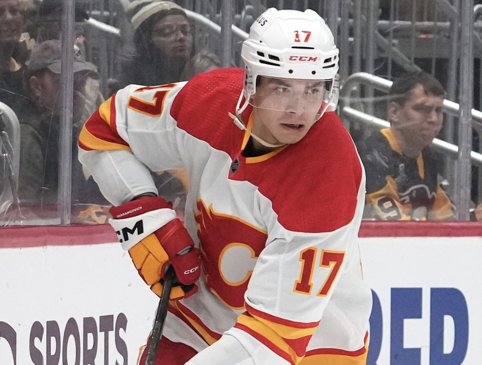 Former Devil Scores First Goal with Flames