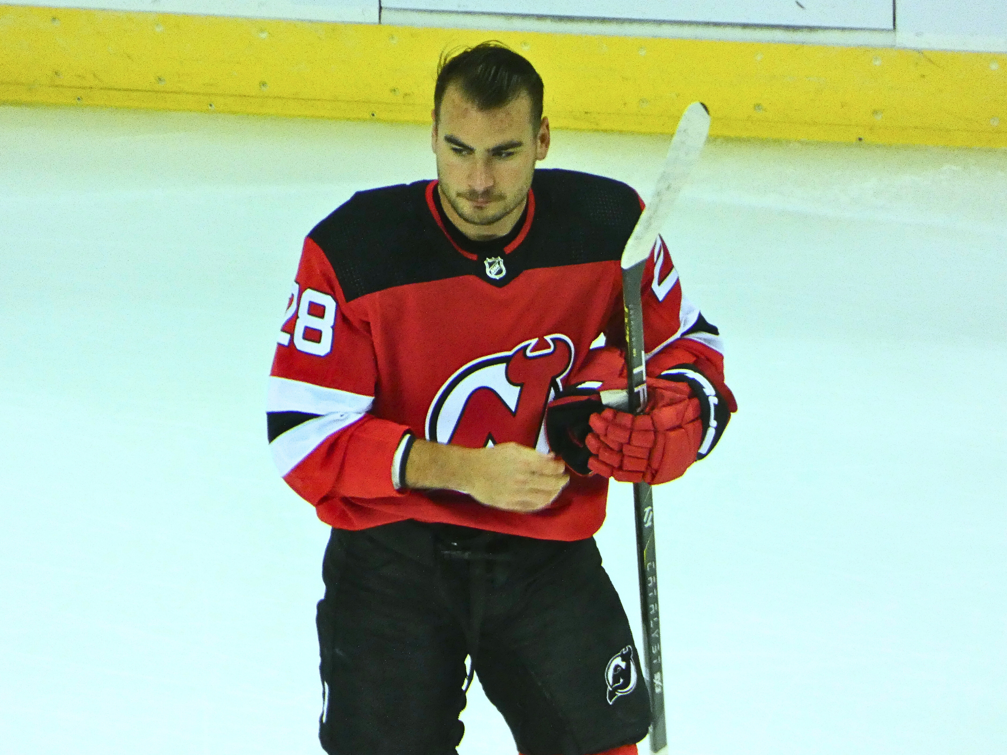 Another Devils Forward Scratched vs. Penguins with Injury