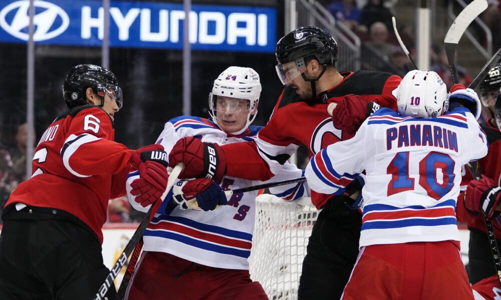 Game Preview: Devils Host Rangers in First Hudson River Rivalry Matchup